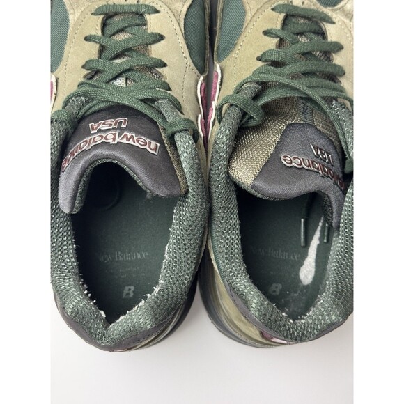 Size 9.5 - New Balance Teddy Santis x 990v3 Made in USA Green Purple - Picture 5 of 7
